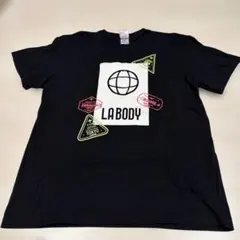 LA BODY★エルエーボディ★labody旅行テーマ半袖Tシャツ★黒サイズL