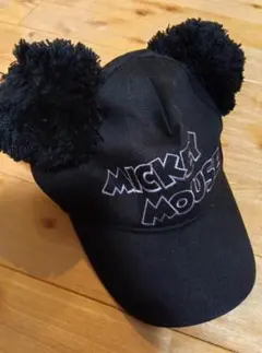 ディズニーリゾート　ミッキー　キャップ　耳付き