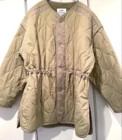《coen / コーエン》ドロストキルティングジャケット