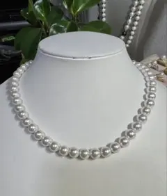 A6274 真珠　ネックレス　貝パール　冠婚葬祭　アクセサリー