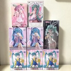 初音ミク　フィギュア　まとめ売り　5種8点