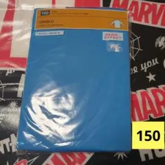 UNIQLO Kids' ウォームエフェクト　タートルネックT 長袖 150 青