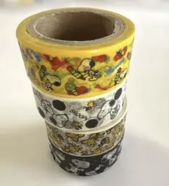 スヌーピーマスキングテープ4個セット