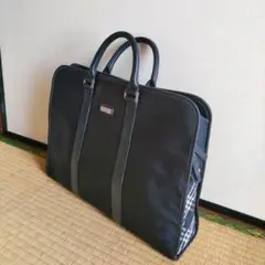 バーバリーブラックレーベル ビジネスバッグ ブラック