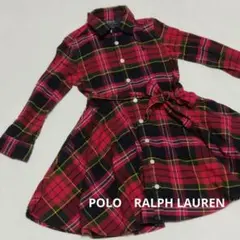 Polo Ralph Lauren ラルフローレンチェック柄ワンピース 110