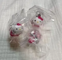 さんりおきゃらくたぁずお手玉めじるしアクセサリー　はろうきてぃ×3