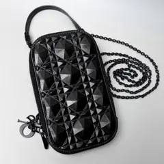 Christian Dior / レディディオール フォンホルダー ブラックのサムネイル