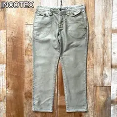 INCOTEX SLACKS テーパード ベイカーパンツ 34 71325141のサムネイル
