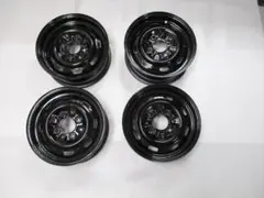 希少 デミオ純正鉄チン ポリッシュ加工 ホワイトリボン バリ山 - メルカリ