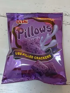 Pillows UBE FILLED CRACKERS 38g 2pcs