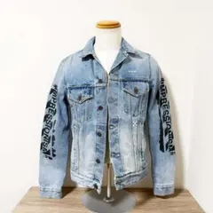 【美品】オフホワイト インプレッショニズム スリムデニムジャケットのサムネイル