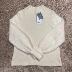 AZUL ホワイトニット セーター