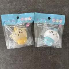 ちいかわソフビインテリアフィギュア　ハチワレ、うさぎ