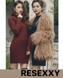 チベットラムフェイクファーコート