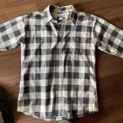 Columbia ブラックチェックネルシャツ Lサイズ