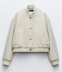 ZARA　ソフトボンバージャケット