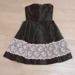 ジーザスディアマンテ★ソルベベアワンピ黒38ピンクレース