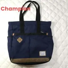 Champion ネイビー トートバッグ