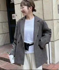 年末特価！CIAOPANIC TYPY ツィードオーバージャケット