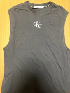 Calvin Klein Jeans ノースリーブTシャツ 黒