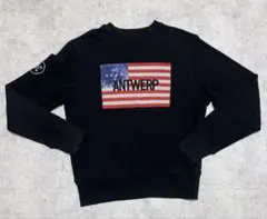 VIER オープニングセレモニー ブラック スウェット Mサイズ ANTWERP