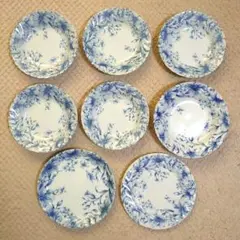 東濃陶器　T&T　TABLE COLLECTION 　皿　8枚セット　フラワー柄