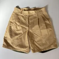 ハバーサック グルカショーツ リネン ショートパンツ ベージュ M