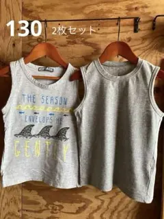 VANJASH ノースリーブ Tシャツ 2枚セットのサムネイル