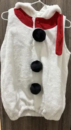 雪だるま風コスチューム 95cm未満