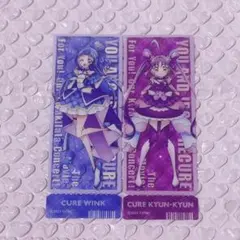 キュアウインク キュアキュンキュン クリアしおりコレクション 映画 キミプリ