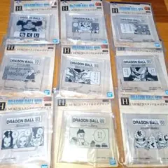 【新品未開封】一番くじ　ドラゴンボール　H賞　スタンド&ロゴブロック　9点セット