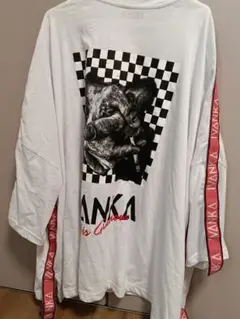 VANKA チェッカーパターン Tシャツ