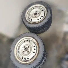 165/65 R14 4本セット　スタッドレスタイヤ ホイール付きのサムネイル
