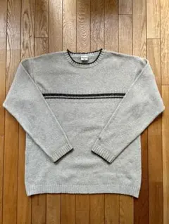 Columbia グレー ベージュニットセーターのサムネイル