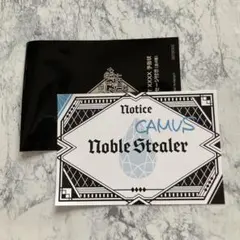 うたプリ タブナイ 1周目入場者特典　カミュ　予告状