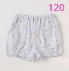 【新品】120cm プティマイン　アイス総柄♡ショートパンツ　　　バルーンパンツ