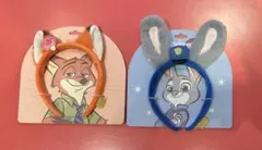 【韓国限定】ズートピア カチューシャ ニック ジュディ MOA ディズニー