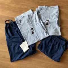 帝国ホテル大阪オリジナル『ドアマン・スヌーピー』ルームウエアセット　半袖　長袖