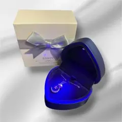 ネックレス 星 月 シルバー プレゼント LED ペンダントボックス付