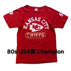 80s USA製 Champion チャンピオン NFL Tシャツ トリコタグ