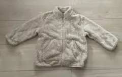 UNIQLO ベビー ベージュ フリースジャケット サイズ80cm