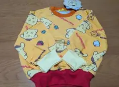 しまむら　バースデイ　サンリオ　ポムポムプリン　トレーナー　100cm