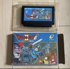 ファミコン　ドラゴンクエストII 悪霊の神々 動作未確認　箱あり　説明書なし