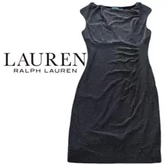 ＊美品＊LAUREN RALPH LAUREN ノースリーブワンピース 黒