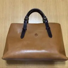 フジタカ ビジネスバッグ ブリーフケース 2way ブラウン レザー - メルカリ