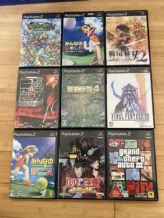 PS2 ゲームソフト 39セット
