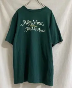THE SHINZONE NY know as BIG APPLE 半袖　緑のサムネイル