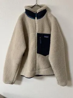 26010817 【美品】Patagonia クラシックレトロＸ アイボリーXS