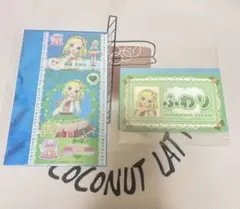 トレーディング プリチケ風カード　チームプレー風カード　緑風ふわり　セット