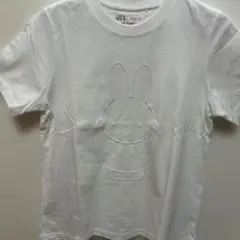 utユニクロミッフィー刺繍ホワイトTシャツ